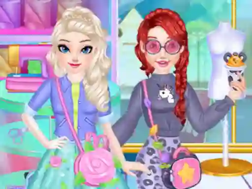 Гульня Fashion Princess Sewing Clothes онлайн