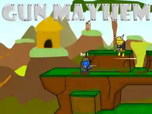 Гульня Gun Mayhem онлайн