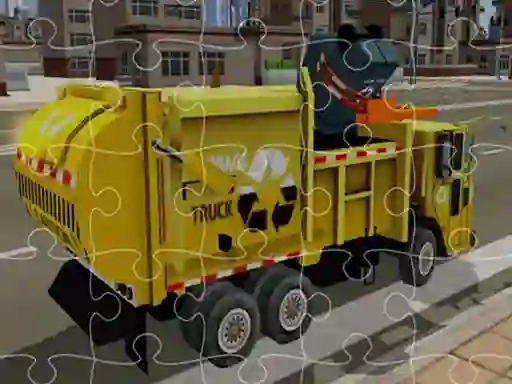 Гульня Garbage 3D Trucks онлайн
