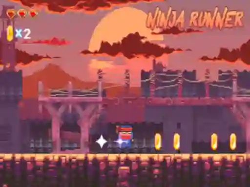 Гульня Ninja Runner онлайн