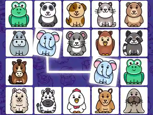 Гульня Kris Mahjong Animals онлайн