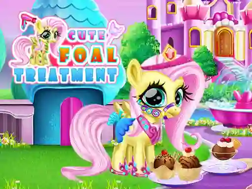 Гульня Cute Foal Treatment онлайн