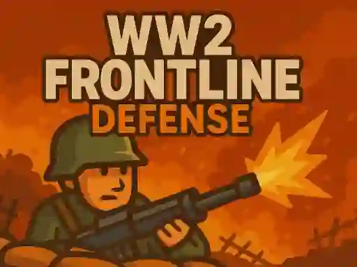 Гульня WW2 Frontline Defense онлайн