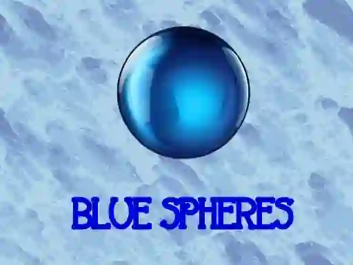Гульня Blue spheres онлайн