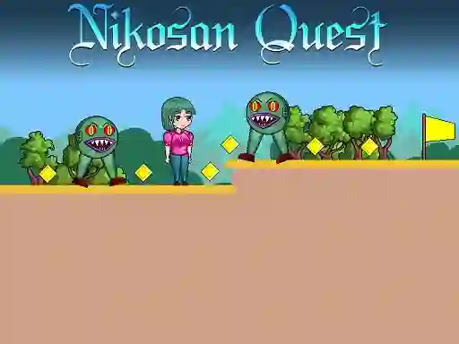 Гульня Nikosan Quest онлайн
