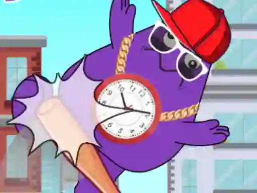 Гульня Don't Drop The Grimace! онлайн