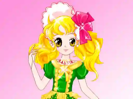 Гульня Anime Girl Dressup онлайн