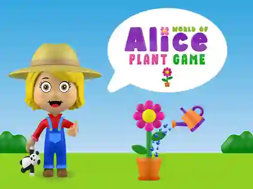 Гульня World of Alice Plant Game онлайн