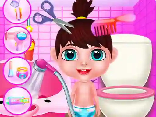 Гульня Baby Girl Daily Care онлайн