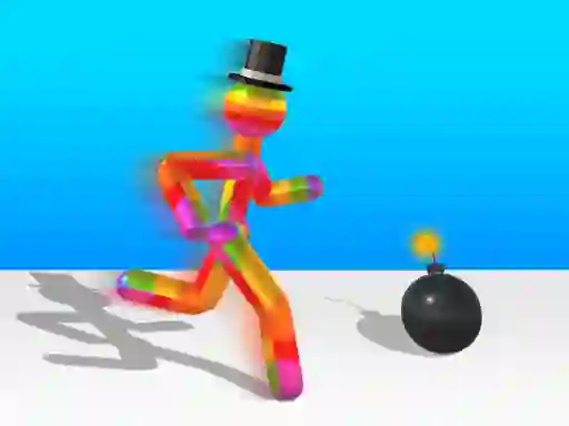 Гульня Tall Man Run онлайн