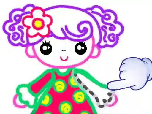 Гульня Drawing For Girls онлайн