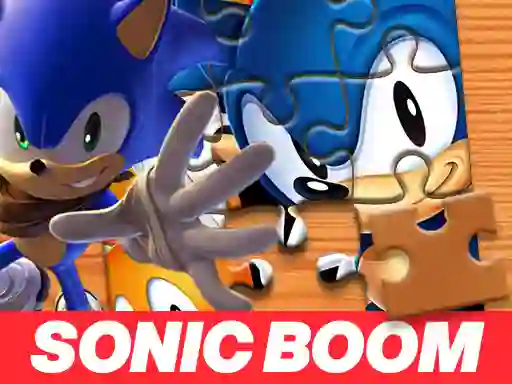 Гульня Sonic Boom Jigsaw Puzzle онлайн