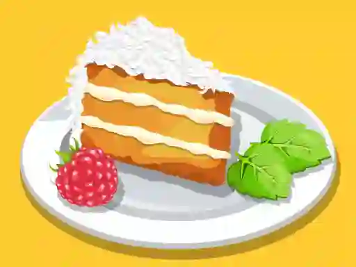 Гульня Almond coconut cake онлайн