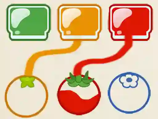 Гульня Pick Color Paint Fruits онлайн