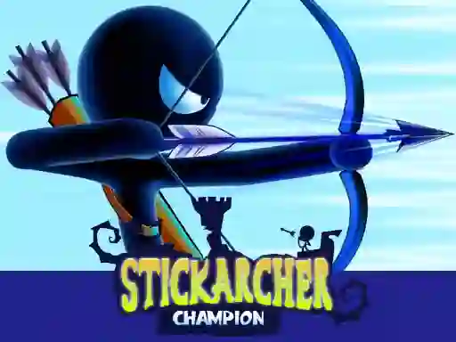 Гульня Stick Archer Champion онлайн
