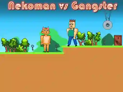 Гульня Nekoman vs Gangster онлайн