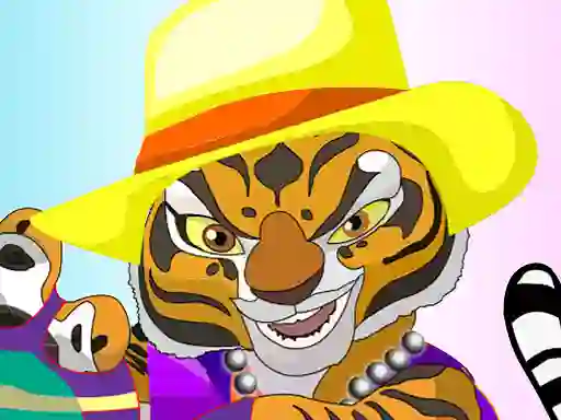 Гульня Kung Fu Panda Master Tigress онлайн