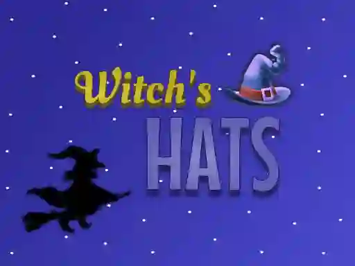 Гульня Witch's hats онлайн