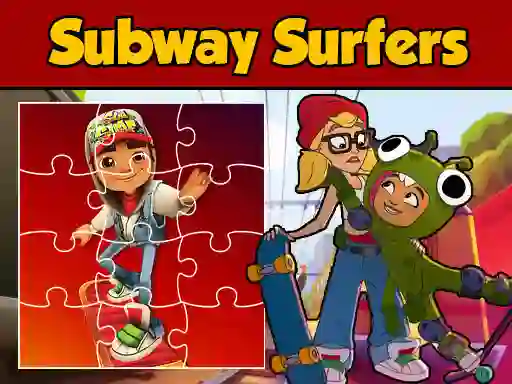 Гульня Subway Surfers Puzzle онлайн
