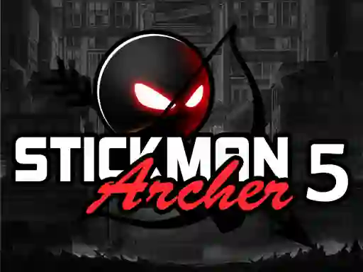 Гульня Stickman Archer 5 онлайн