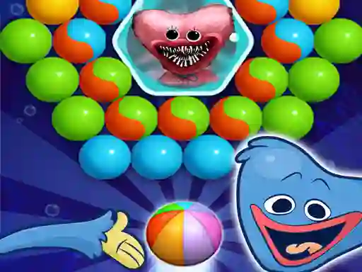 Гульня Poppy Bubbles Playtime онлайн