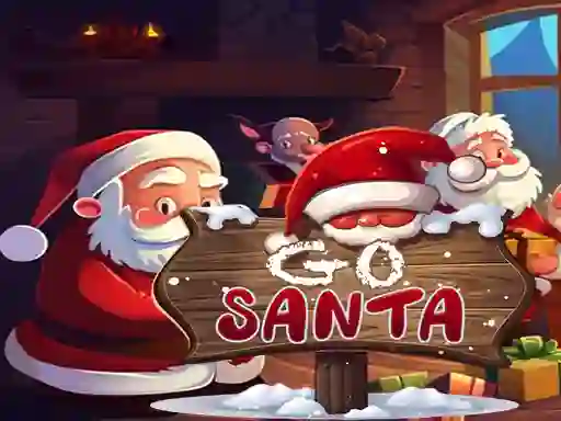 Гульня Go Santa онлайн