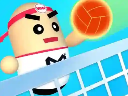 Гульня 3D Amazing VolleyBall онлайн