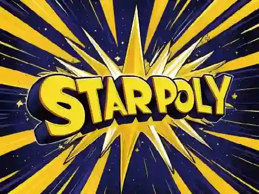 Гульня Star poly онлайн