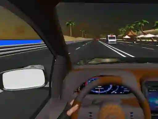 Гульня Car Traffic Sim онлайн