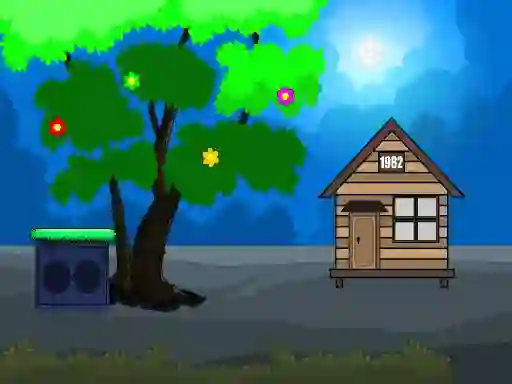Гульня Woody House Escape онлайн