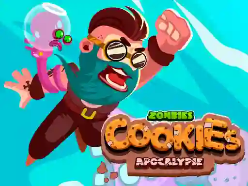 Гульня Zombies Cookies Apocalypse онлайн