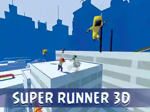 Гульня Super Runner 3d онлайн