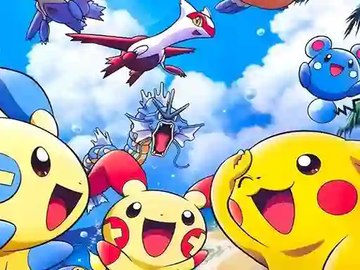 Гульня Pokemon Slide онлайн
