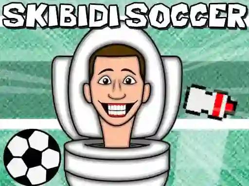 Гульня Skibidi Toilet Soccer онлайн