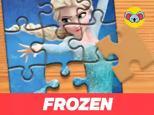 Гульня Frozen Jigsaw Puzzle Planet онлайн