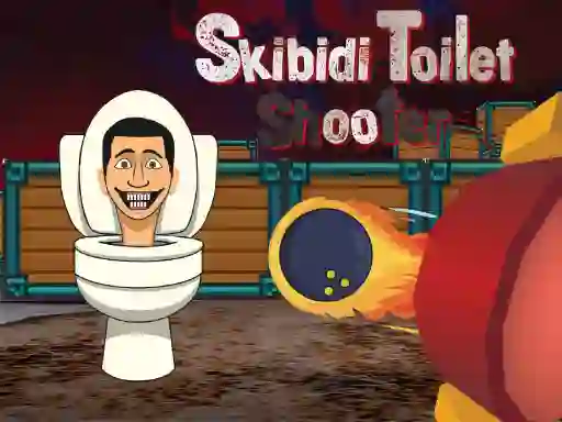 Гульня Skibidi Toilet Shooter онлайн
