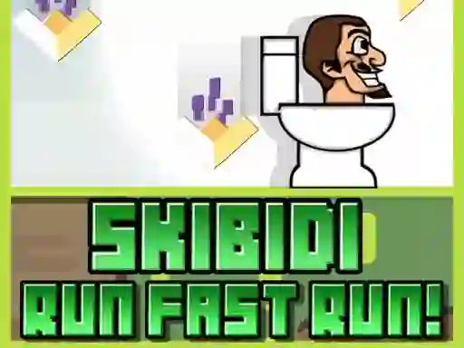 Гульня Skibidi Run Fast Run! онлайн