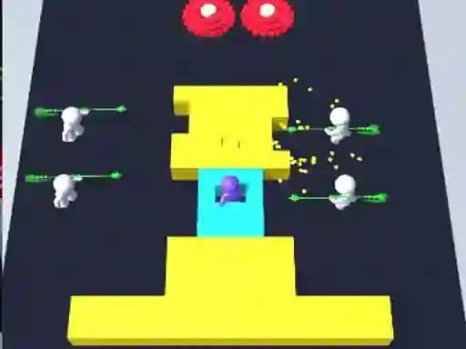 Гульня Color Object Destroy онлайн