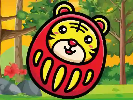 Гульня Daruma Tiger Run онлайн