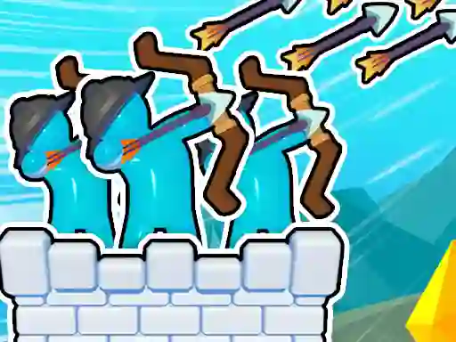 Гульня Royal Elite Archer Defense онлайн