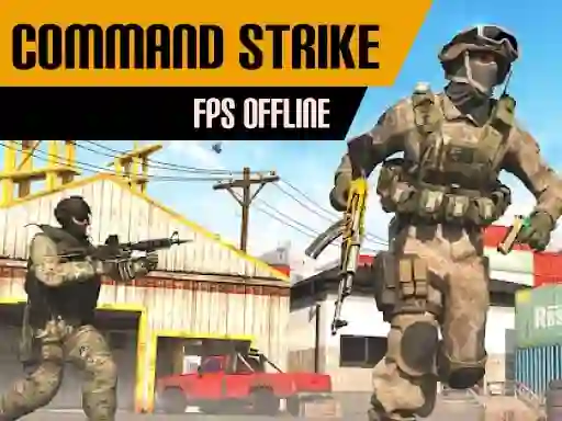Гульня Command Strike FPS Offline онлайн