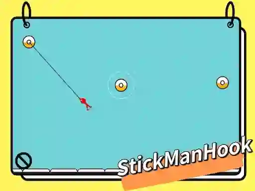 Гульня StickMan Hook онлайн