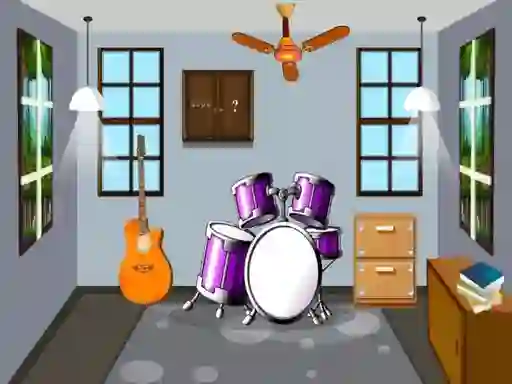 Гульня Musician House Escape онлайн