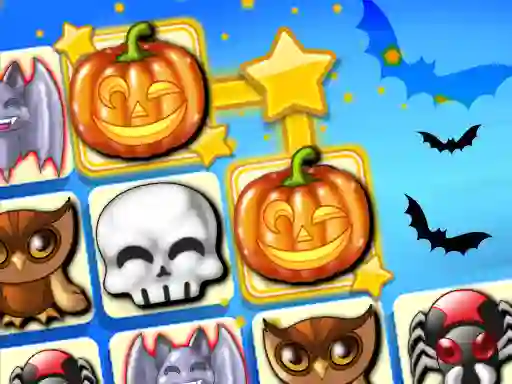 Гульня Halloween Connect онлайн