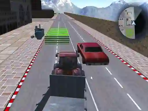 Гульня Tractor Driving Garbage collect онлайн