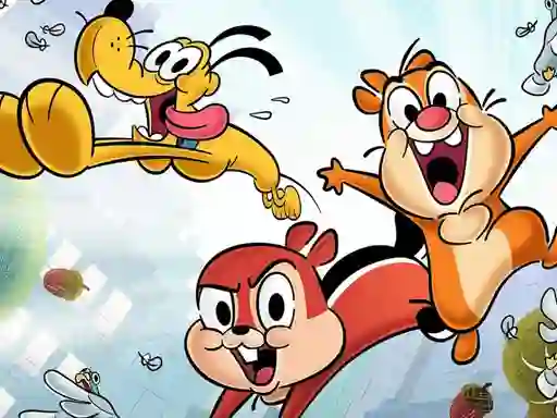 Гульня Chip and Dale 2021 Slide онлайн