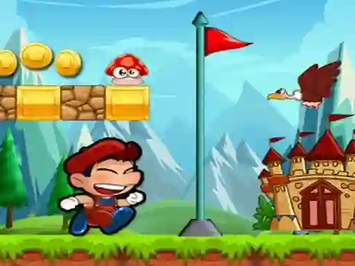 Гульня Super Crazy World онлайн