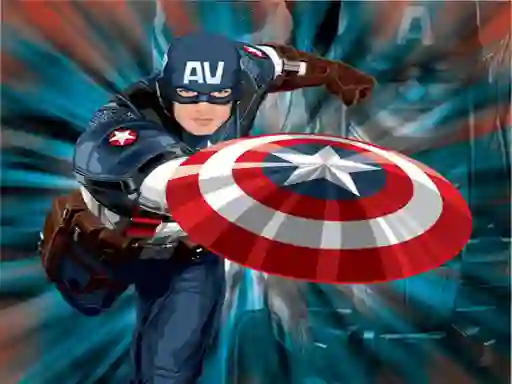 Гульня Captain America Disc онлайн