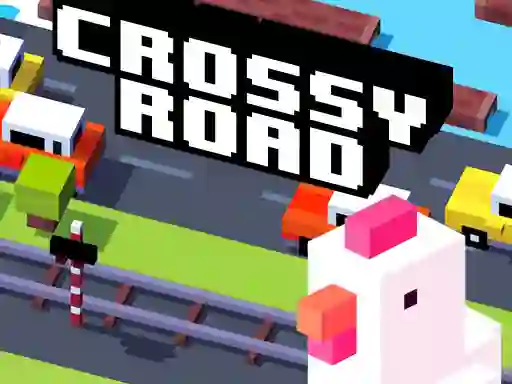 Гульня Crossy Road Master онлайн