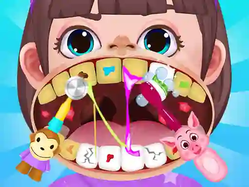 Гульня Baby Hospital Dentist Caring онлайн